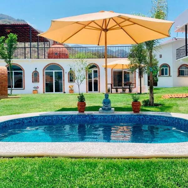 Casa AmaNacer Malinalco，位于Loma San Felipe Santiago的酒店