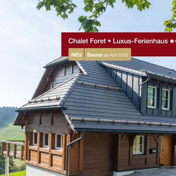 Chalet Foret - Ferienhaus，位于托特瑙贝格的酒店
