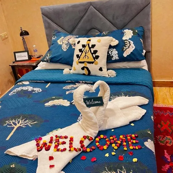 Apartment 7 minutes walk from Menara Airport，位于马拉喀什的酒店