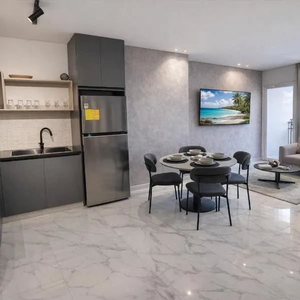 Moderno Apt 2BR en Las Tablas Full AC & Confort Nº2，位于拉斯塔布拉斯的酒店
