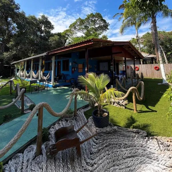 Pousada Pé Na Areia - ilha do mel，位于巴拉那瓜的酒店