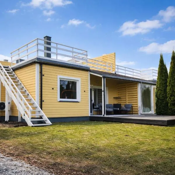 Kusagil Nature & Sauna near Pärnu，位于Tahkuranna的酒店