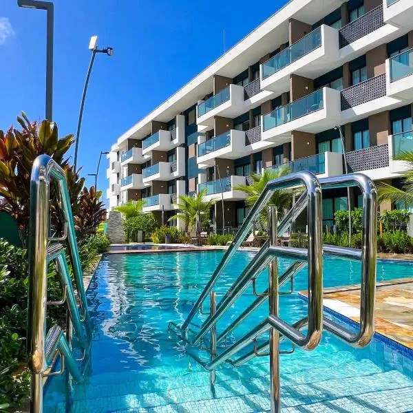 Muro Alto Makia • Vista Piscina • Luxo，位于伊波茹卡的酒店