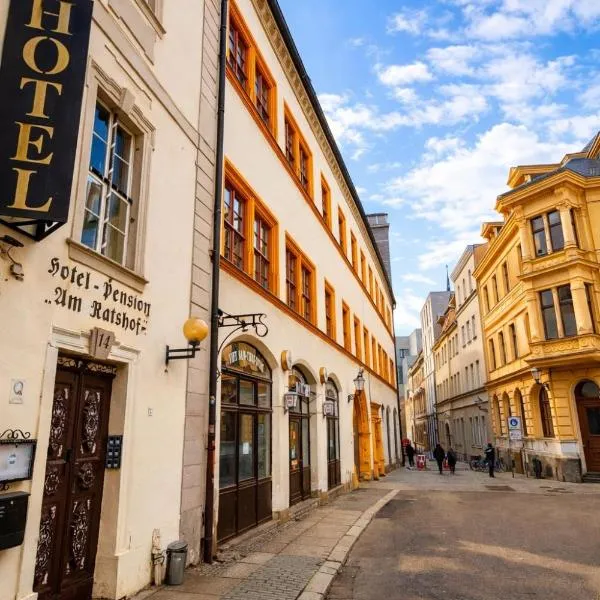 HOTEL Am Ratshof，位于萨勒河畔哈雷的酒店