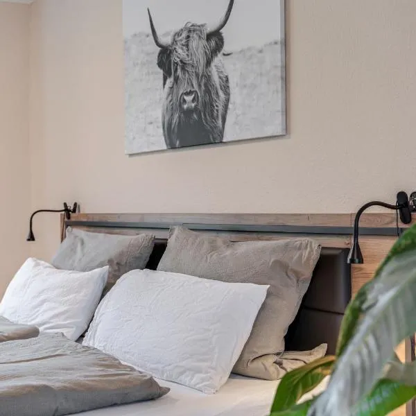 Hotel zwischen den Meeren，位于Wallsbüll的酒店