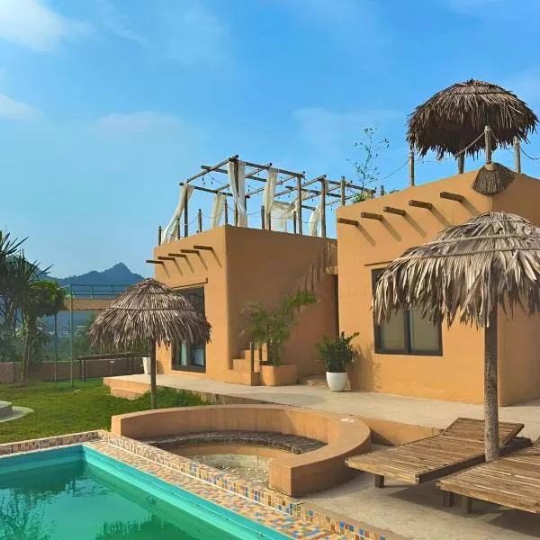 Campo De Sole Villa Hoa Binh，位于和平的酒店
