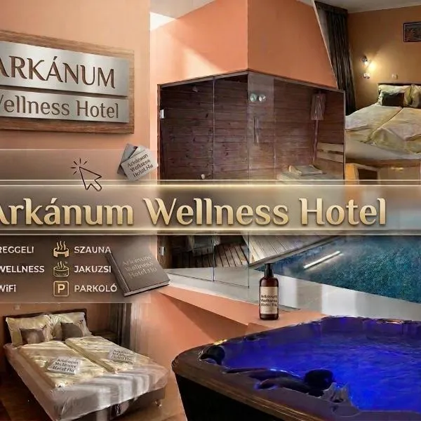 Arkánum Wellness Hotel,位于巴拉通马里亚弗都的酒店