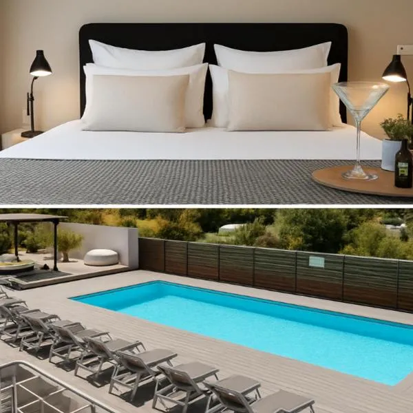 Sweet Home Studio Aix en Pce, clim,terrasse,piscine,pkg gratuit，位于普罗旺斯艾克斯的酒店