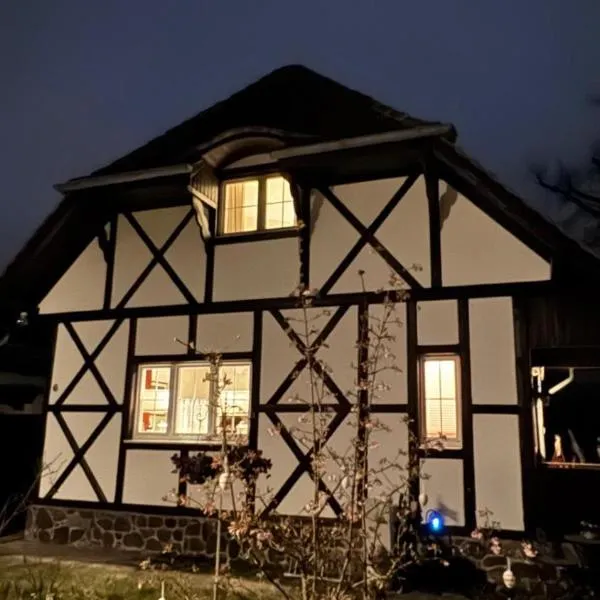 Cottage - Kleine alte Villa am See，位于Bestensee的酒店