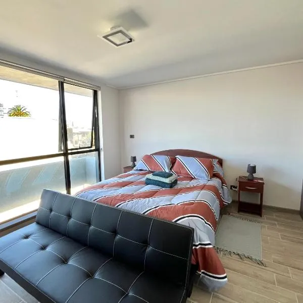 DEPARTAMENTO STUDIO CONCEPCION CENTRO 2 A 3 Personas Con Estacionamiento，位于康塞普西翁的酒店