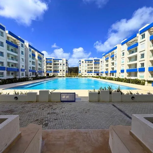 Les Jardins Bleus Pool - Martil，位于迈尔提勒的酒店