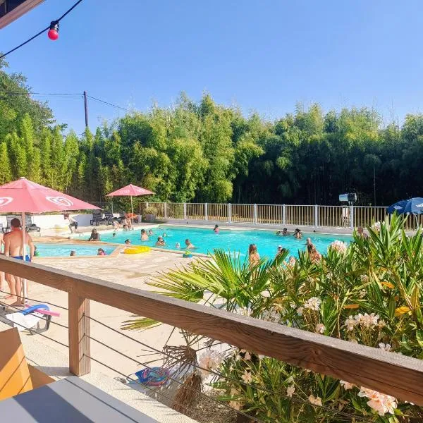 Camping L'oasis Du Berry，位于圣戈尔捷的酒店