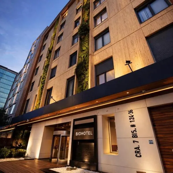 Biohotel Organic Suites Bogotá Usaquén，位于波哥大的酒店