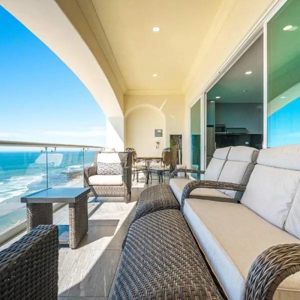 Mar y Sol 15th Floor 3BR 2 BA Condo with pool，位于罗萨里托的酒店