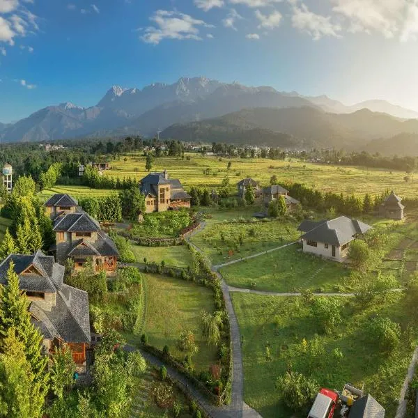 Echor Hill Farm Cottages Palampur，位于帕拉姆普尔的酒店