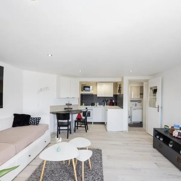 Studio Bonheur neuf Annecy Poisy belle vue calme，位于Poisy的酒店