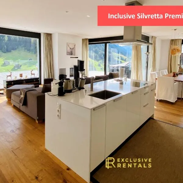 Schooren des Alpes Luxury Penthouses & Apartments with SPA & Pools close Ischgl，位于卡普尔的酒店