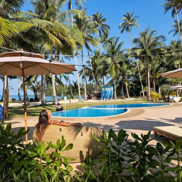 Mint Lotus Resort - Koh Kood，位于Ban Bang Bao的酒店
