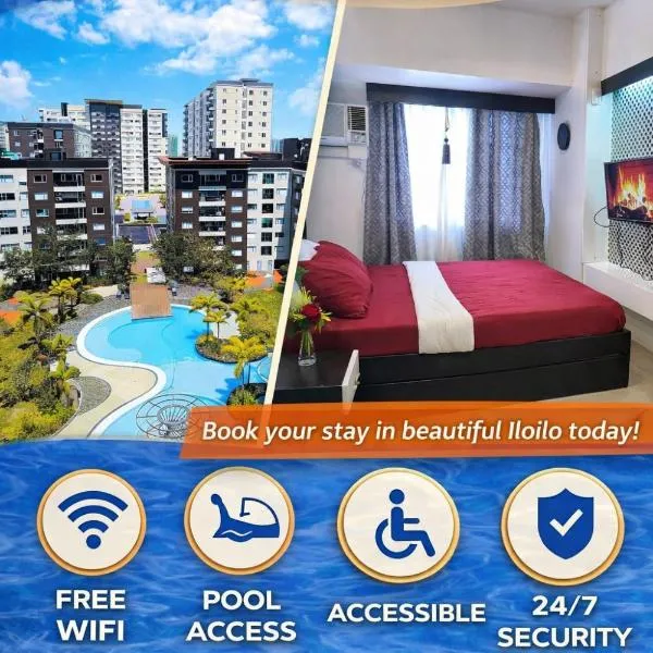 Stylish Stay in Atria Park District - Prime Location，位于伊洛伊洛的酒店