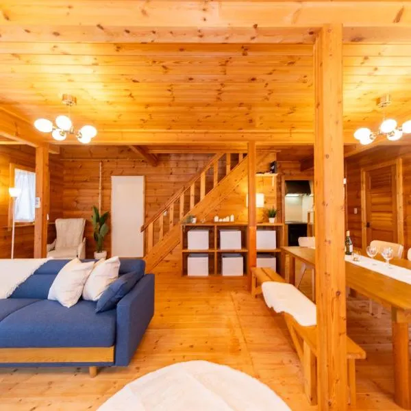 Shiga Lakeside Loghouse Kitoge 2，位于高岛市的酒店