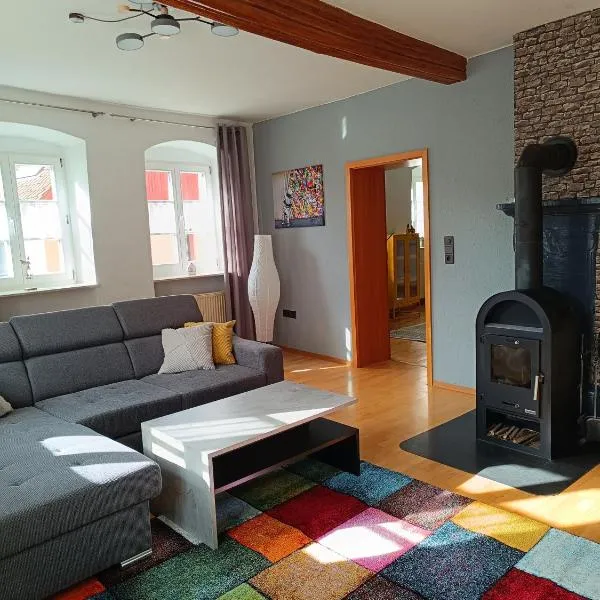 Ferienwohnung am Kloster，位于霍恩巴赫的酒店
