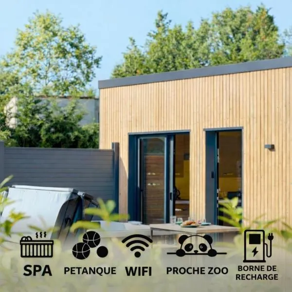 îlot cosy and SPA -Gite à 15 Min DU ZOO DE BEAUVAL，位于Luçay-le-Mâle的酒店
