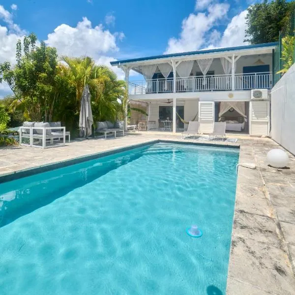 villa vue mer logements indépendants piscine privative，位于大博格的酒店