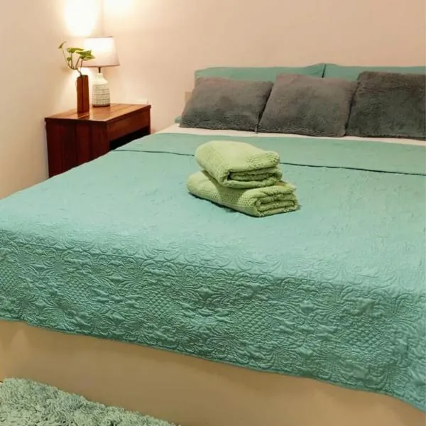 Spacious 1-BR Studio with Fast WIFI l Work-Friendly Stay，位于帕拉马里博的酒店