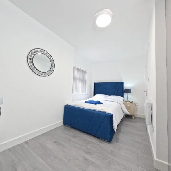 K - Modern Double Room City Centre Sheffield，位于谢菲尔德的酒店