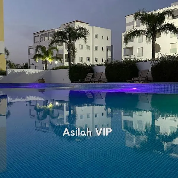 Asilah VIP - Sea view & Swimming Pools - Garage Private，位于艾西拉的酒店