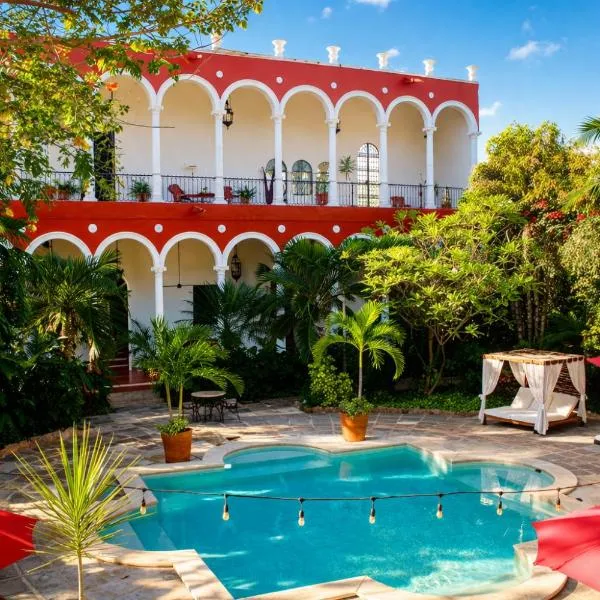 Villa Merida Luxury Mansion - Adults Only Boutique Hotel，位于梅里达的酒店