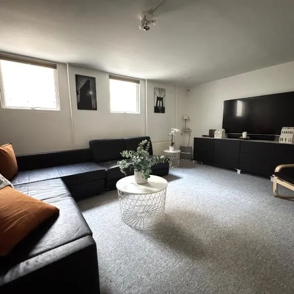 Spacious basement apartment in Hellerup, sleeps 4，位于哥本哈根的酒店