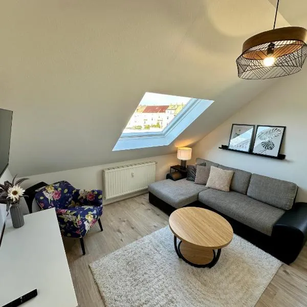 Gästeapartment Schkeuditz Dachgeschoss，位于施科伊迪茨的酒店