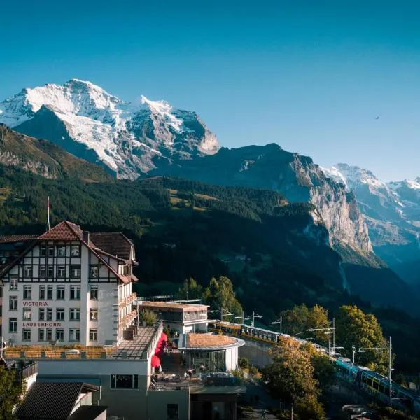 Hotel Victoria Lauberhorn Wengen, a Faern Collection Hotel，位于翁根的酒店