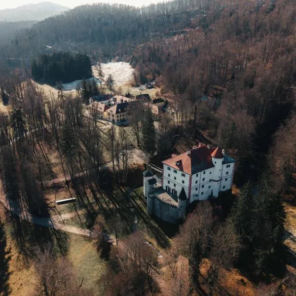 Snežnik castle estate,位于Stari Trg pri Ložu的酒店