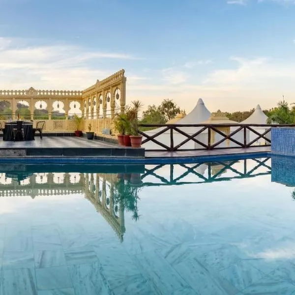 BADIGARH RESORT - Udaipur，位于Thūr的酒店