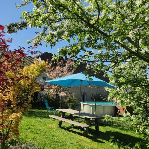Au Jardin d'Isa，位于La Résie-Saint-Martin的酒店