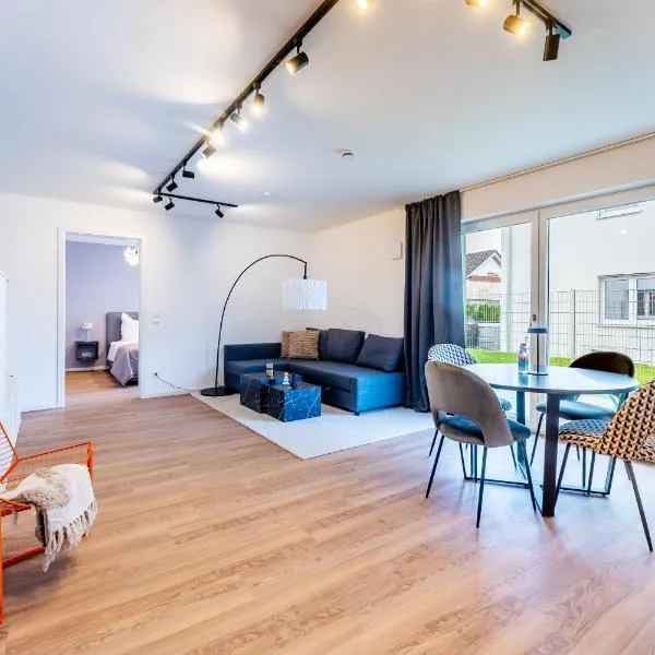 Tonirooms 2 Zimmer Apartment Eisvogel，位于施特劳宾的酒店