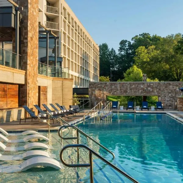 万豪罗利瑰珀翠谷酒店，位于罗利的酒店