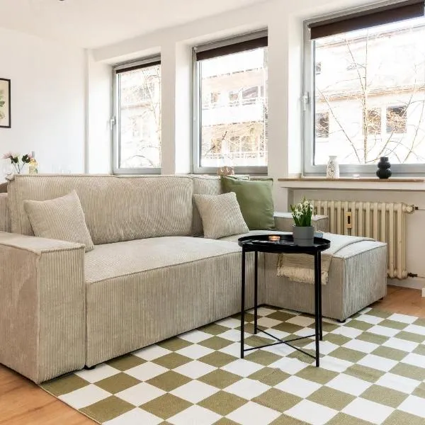 Modernes Apartment im Essener Stadtkern mit Parkplatz，位于Essen的酒店
