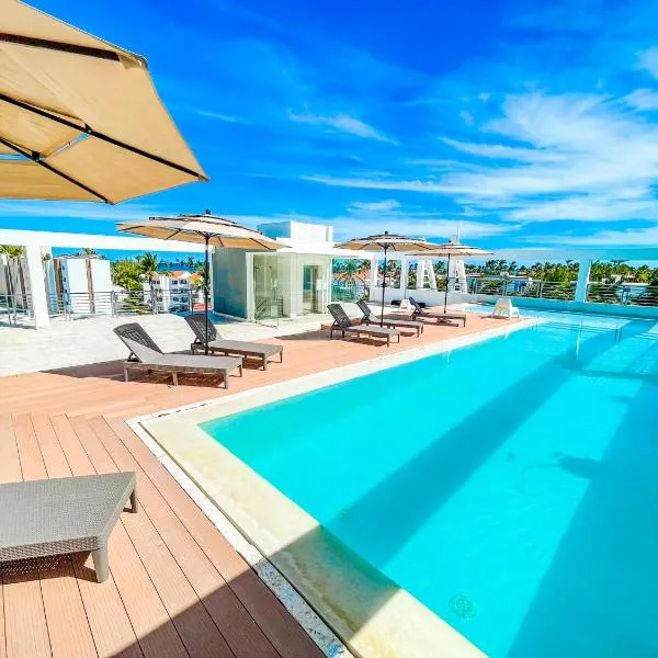 Vacation HOTEL - Bavaro beach CLUB - WIFI - Parking - DUCASSI SUITES STUDIOS - SPA，位于蓬塔卡纳的酒店