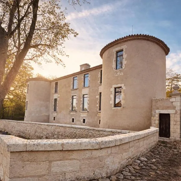 Château de la Grimenaudière - charme & expérience près de La Rochelle，位于Sainte-Soulle的酒店