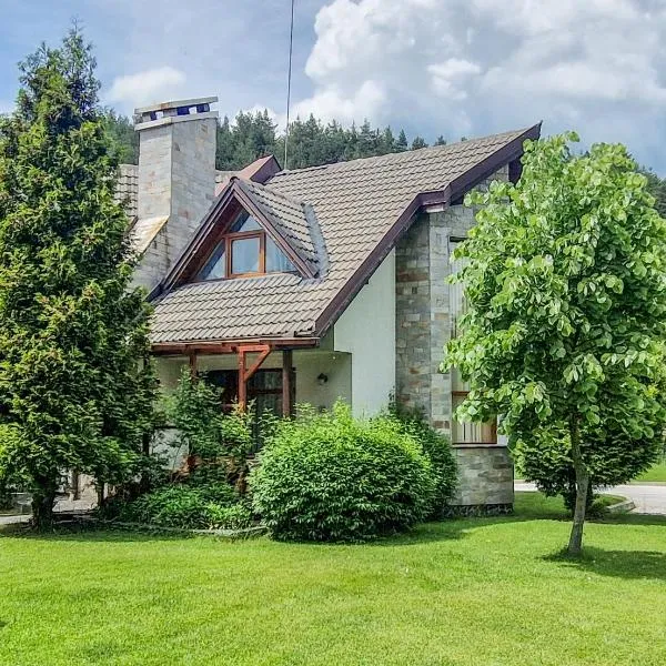 Villa Deja Vu Private Jacuzzi & Sauna, Fireplace, 3 Bedrooms, near Bansko，位于拉兹洛格的酒店