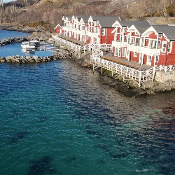 Sjøhus ved Tjeldsundet - House by the sea，位于伊温斯科尔的酒店