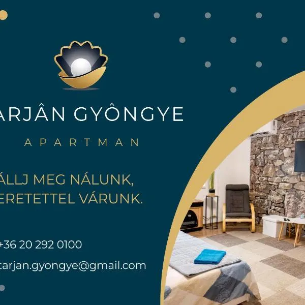 Tarján Gyöngye，位于绍尔戈陶尔扬的酒店