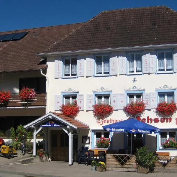 Pension Ochsen, Gästezimmer in Unadingen，位于勒芬根的酒店