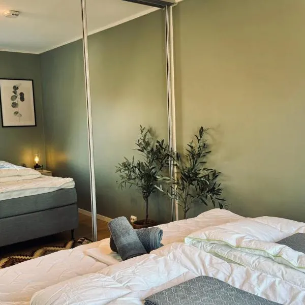 Sunny Terrace - Airy Apartment in the Heart of Lofoten，位于莱克内斯的酒店