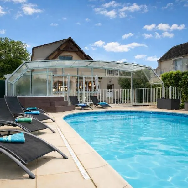 Logis Hotel Restaurant L'Escapade，位于Le Pêchereau的酒店