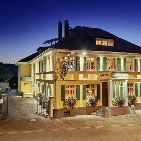 克兰兹兰德旅馆，位于Heiligenzell的酒店