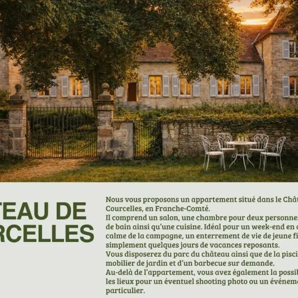 Château de Courcelles,位于Équevilley的酒店